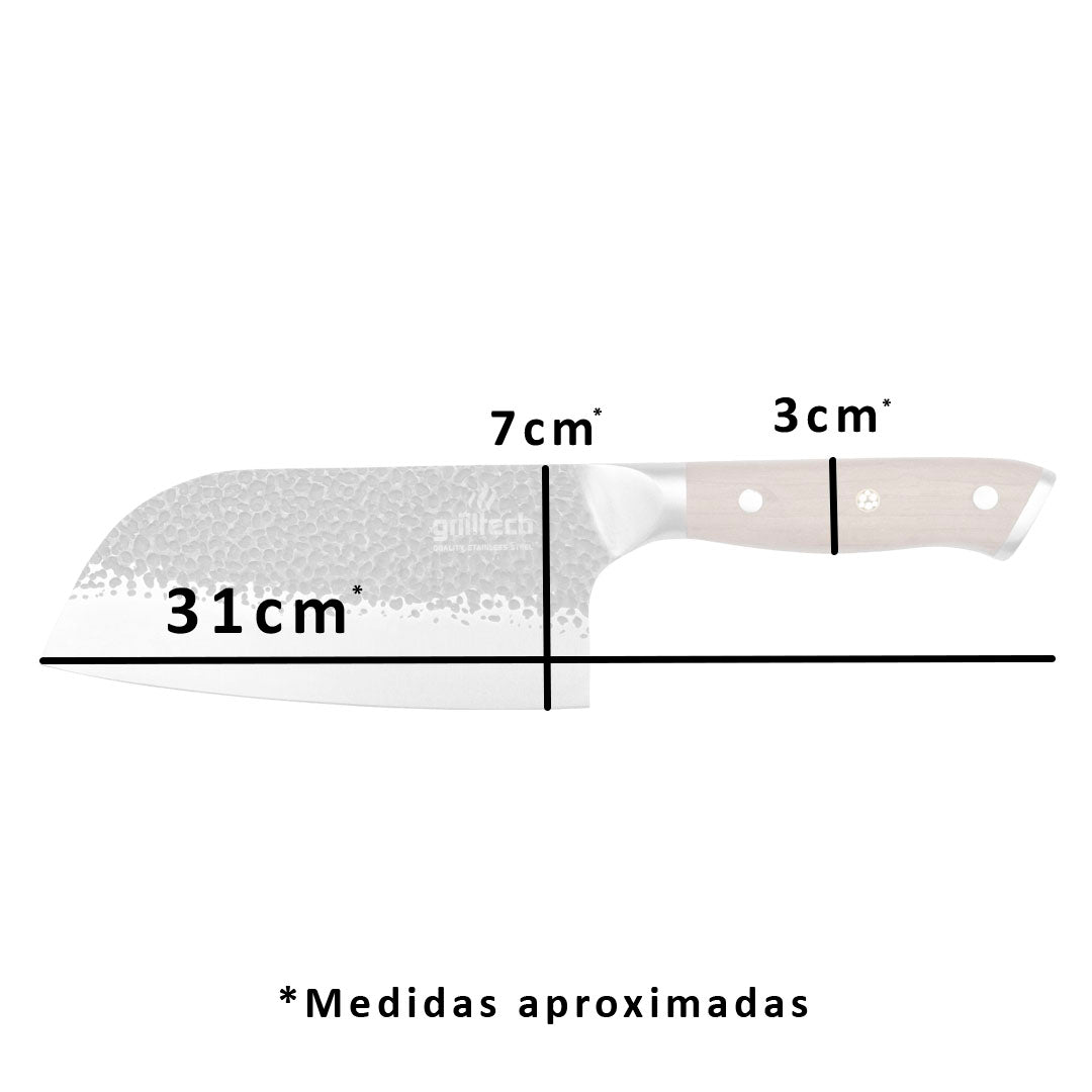 Pack 3 Cuchillos Amartillados