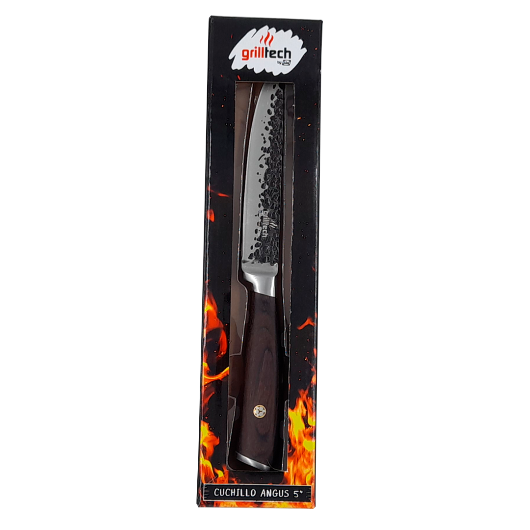 Cuchillo Amartillado Angus 5"  Inoxidable