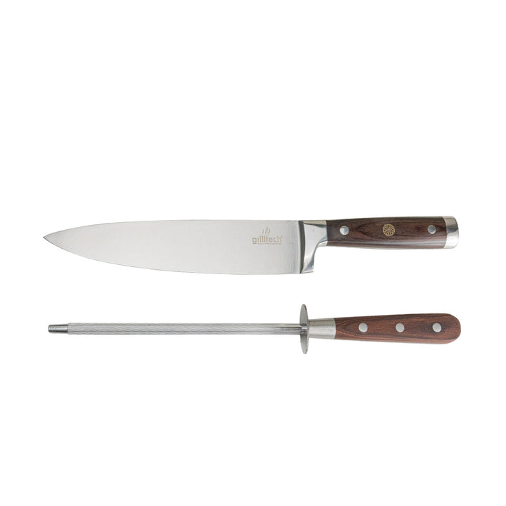 Kit Cuchillo Chef 8" + Chaira