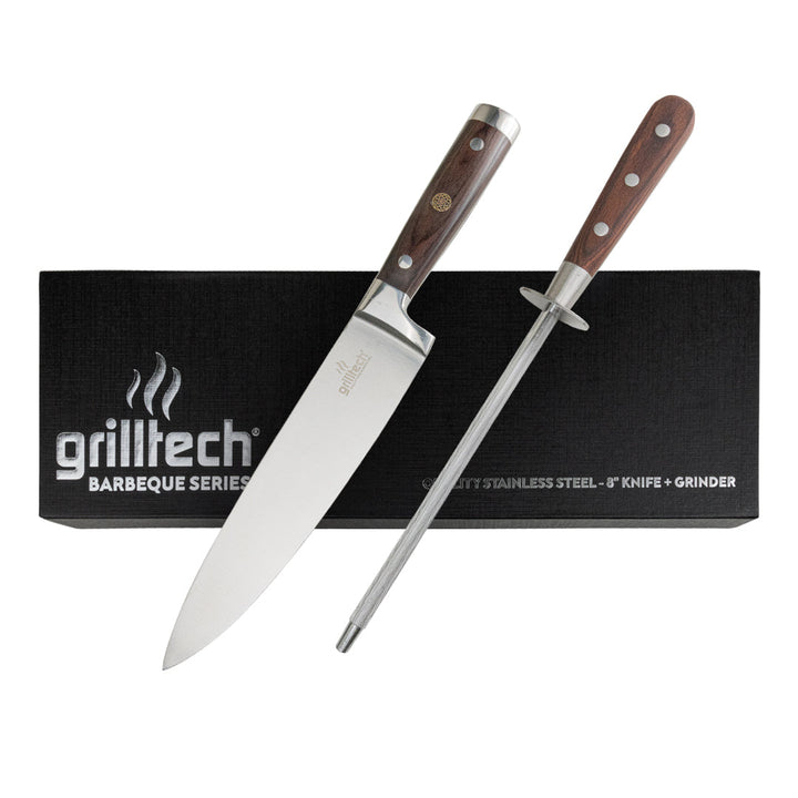 Kit Cuchillo Chef 8" + Chaira