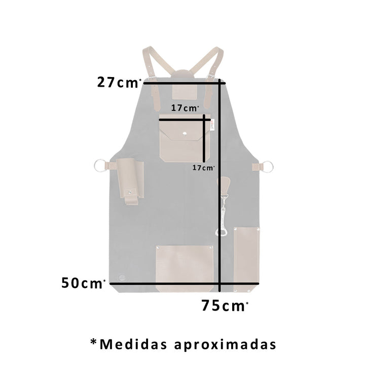 Pechera Cuero Master Black