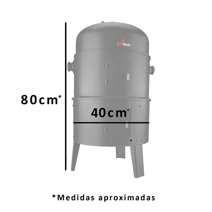 Ahumador Parrilla Vertical