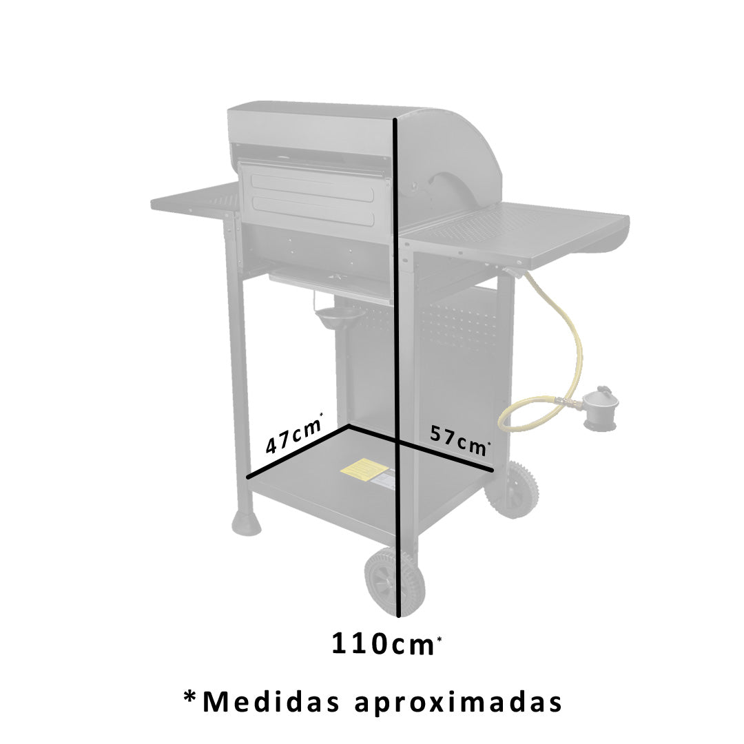 Parrilla a gas Alerce