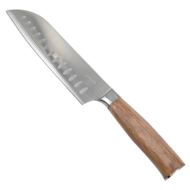Cuchillo Santoku Blister Inoxidable