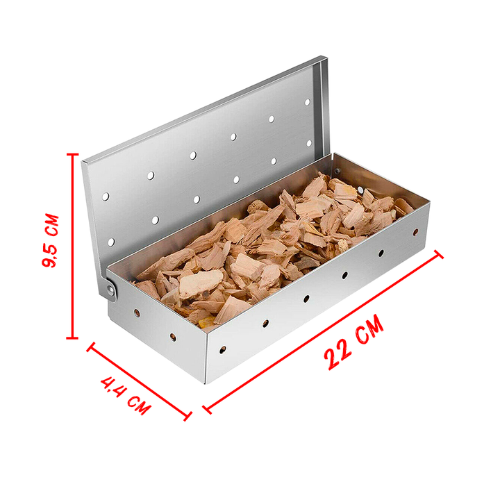Caja Ahumadora Acero Inoxidable